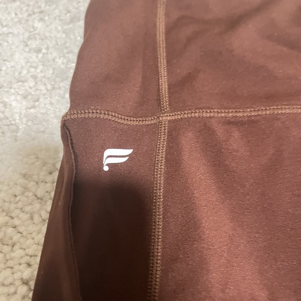 ⭐️3 for 30 Fabletics Women Leggings Motion 365 Brown Sz L Athleisure high waist - Picture 5 of 7